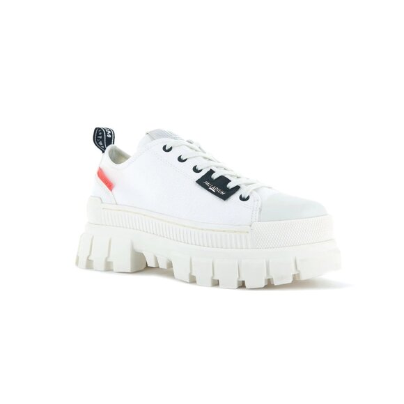 Palladium Revolt Lo TX Sneakers White Size 10 Women Chunky - Picture 9 of 13